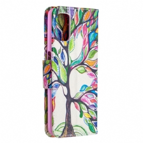 Cover voor Oppo A72 Gekleurde Boom