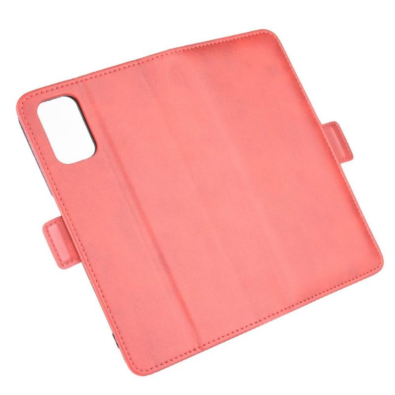 Folio-hoesje voor Oppo A72 Mat Kunstleer Hoes