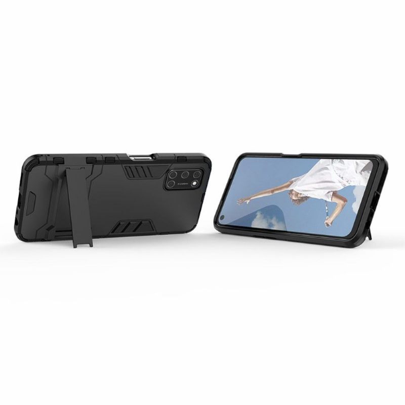 Hoesje voor Oppo A72 Cool Guard Schokbestendig Met Geïntegreerde Standaard