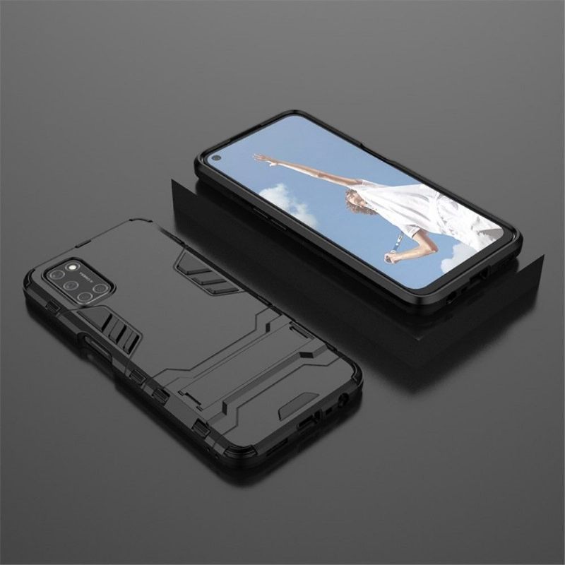 Hoesje voor Oppo A72 Cool Guard Schokbestendig Met Geïntegreerde Standaard