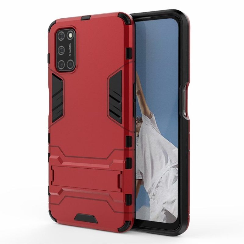 Hoesje voor Oppo A72 Cool Guard Schokbestendig Met Geïntegreerde Standaard