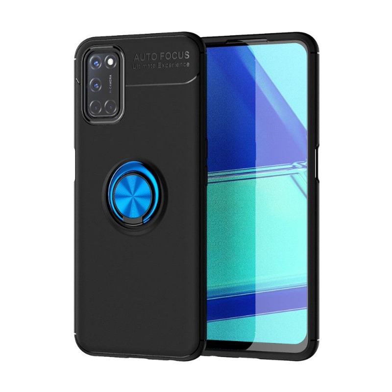Hoesje voor Oppo A72 Siliconen Met Roterende Ring