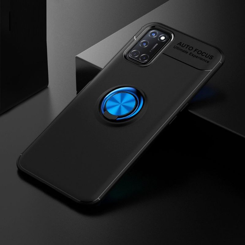 Hoesje voor Oppo A72 Siliconen Met Roterende Ring