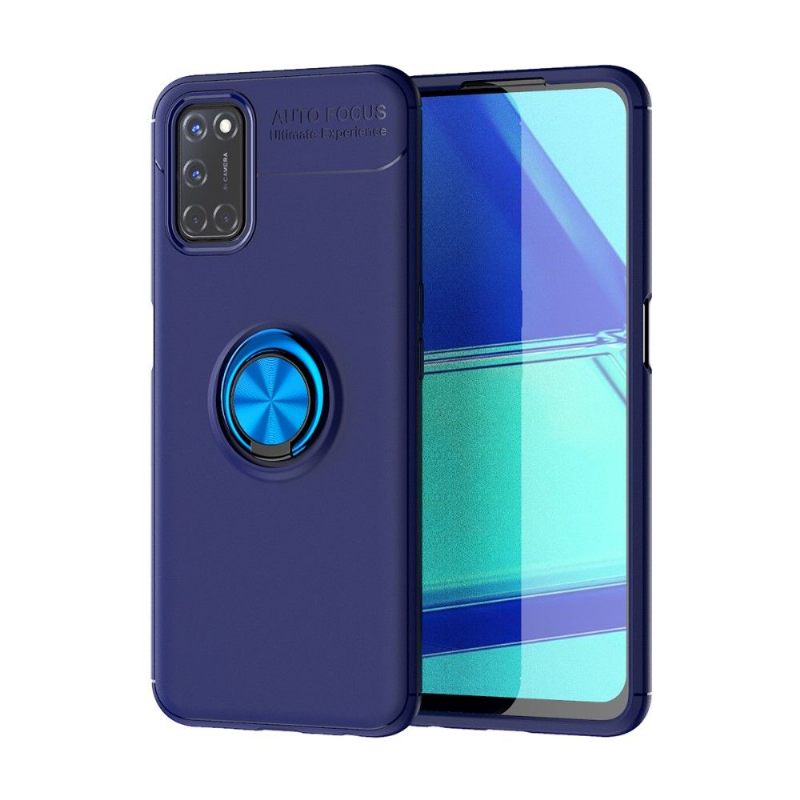 Hoesje voor Oppo A72 Siliconen Met Roterende Ring