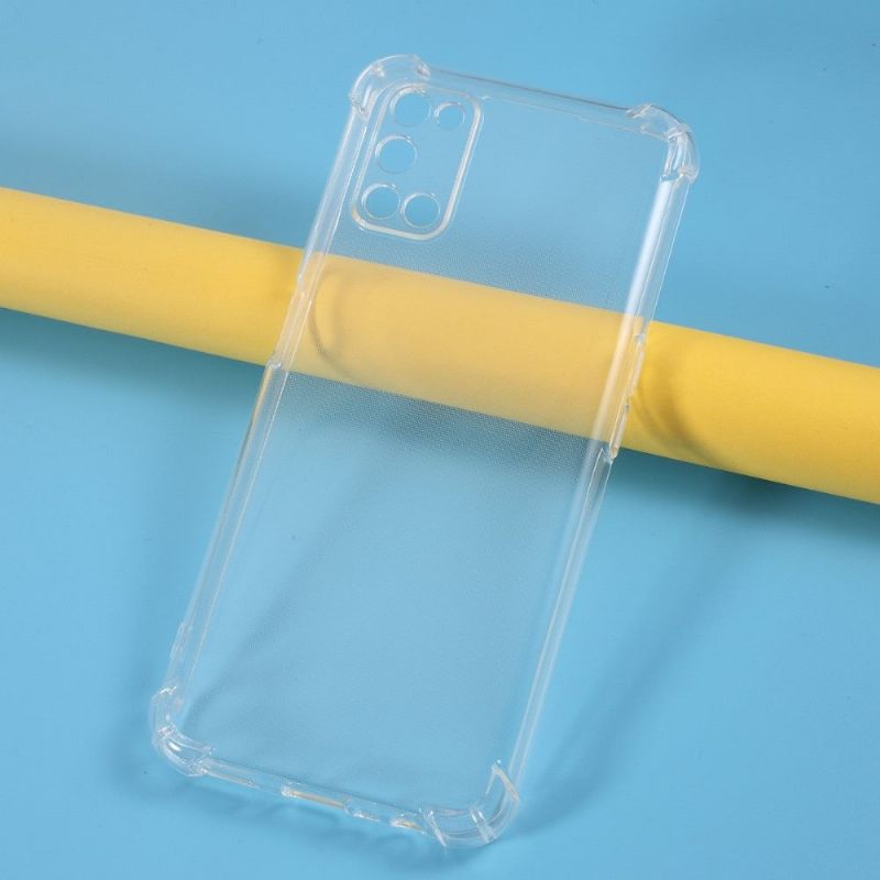 Hoesje voor Oppo A72 Transparante Versterkte Hoeken