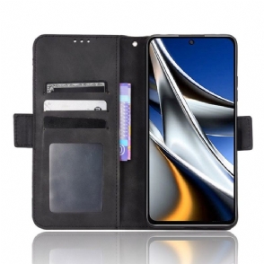 Folio-hoesje voor Poco M4 Pro 4G Anti-fall Premium Met Kaarthouder