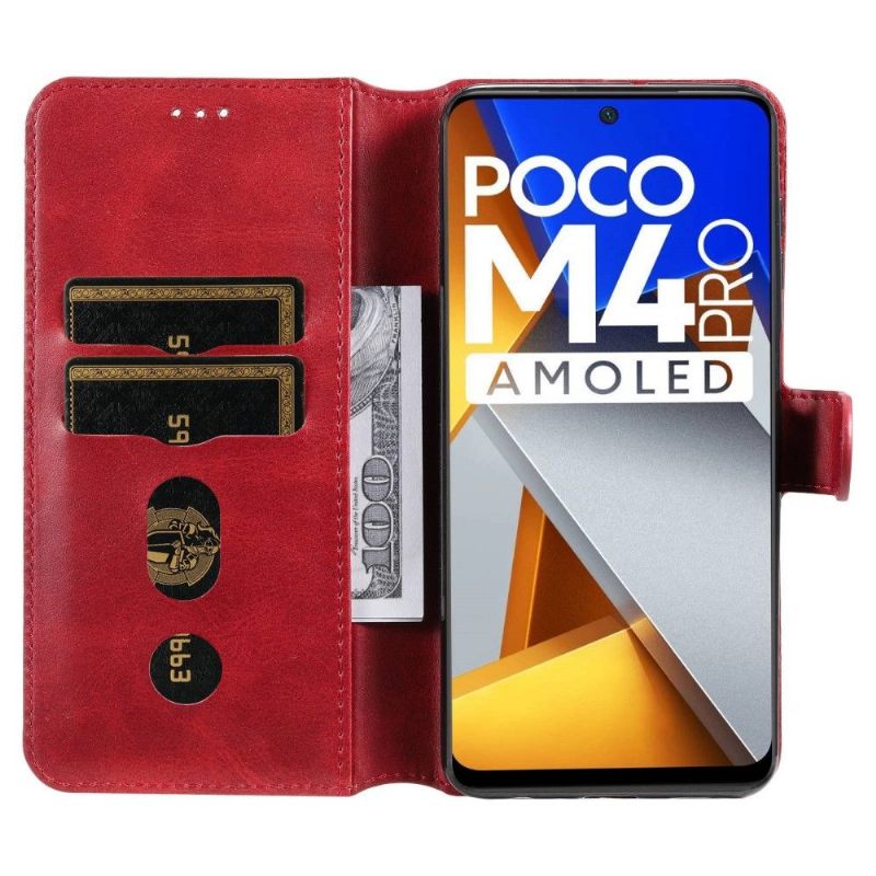 Folio-hoesje voor Poco M4 Pro 4G Enkay Leereffect