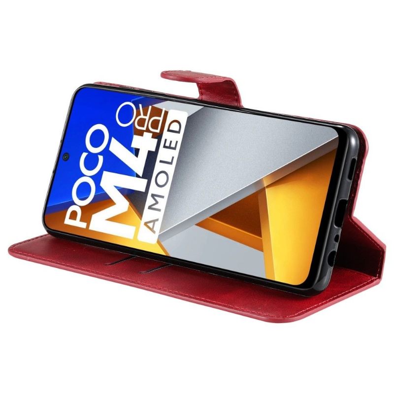 Folio-hoesje voor Poco M4 Pro 4G Enkay Leereffect