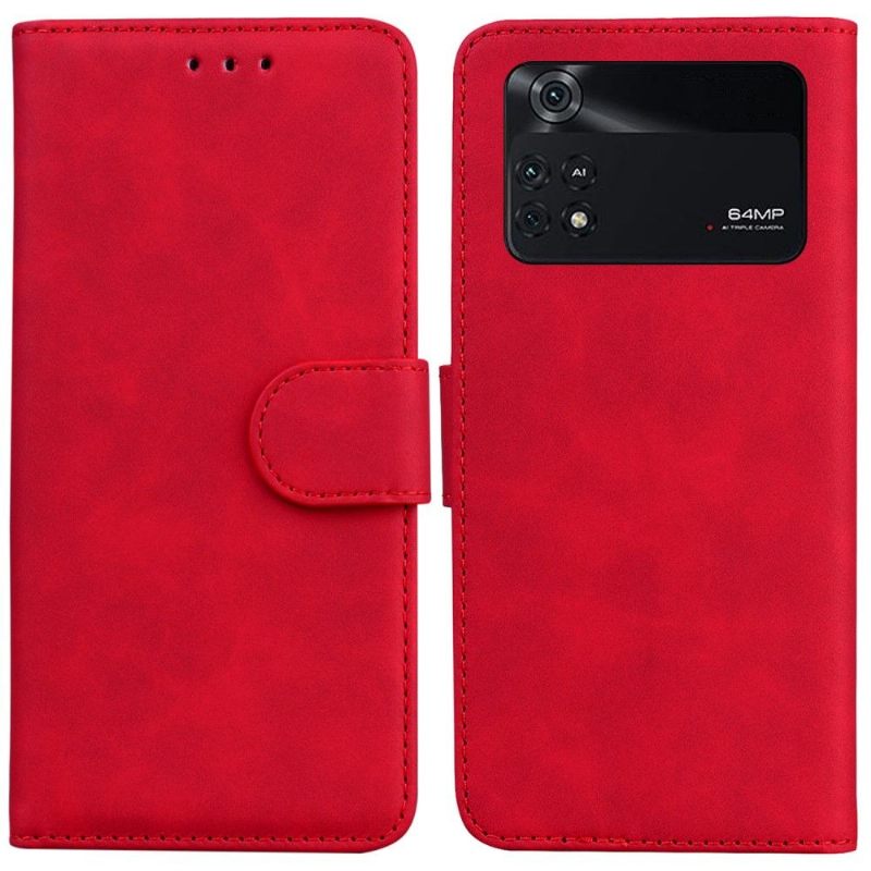 Folio-hoesje voor Poco M4 Pro 4G Roman Soft Touch