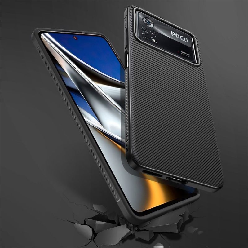 Telefoonhoesje voor Poco M4 Pro 4G Streak-effect