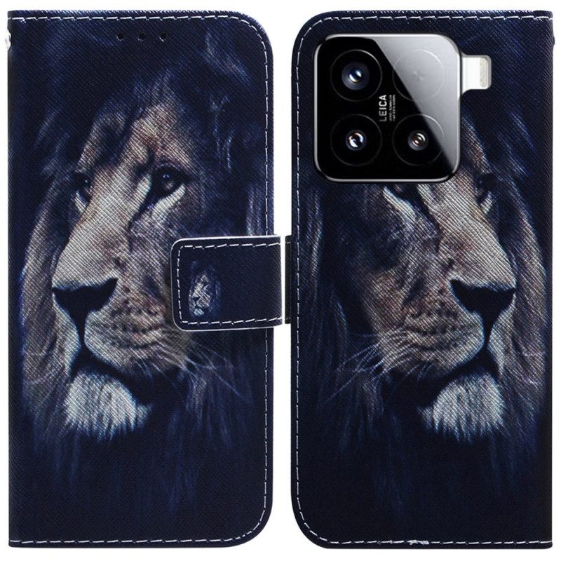 Bescherming Hoesje Xiaomi 15 Dromende Leeuw