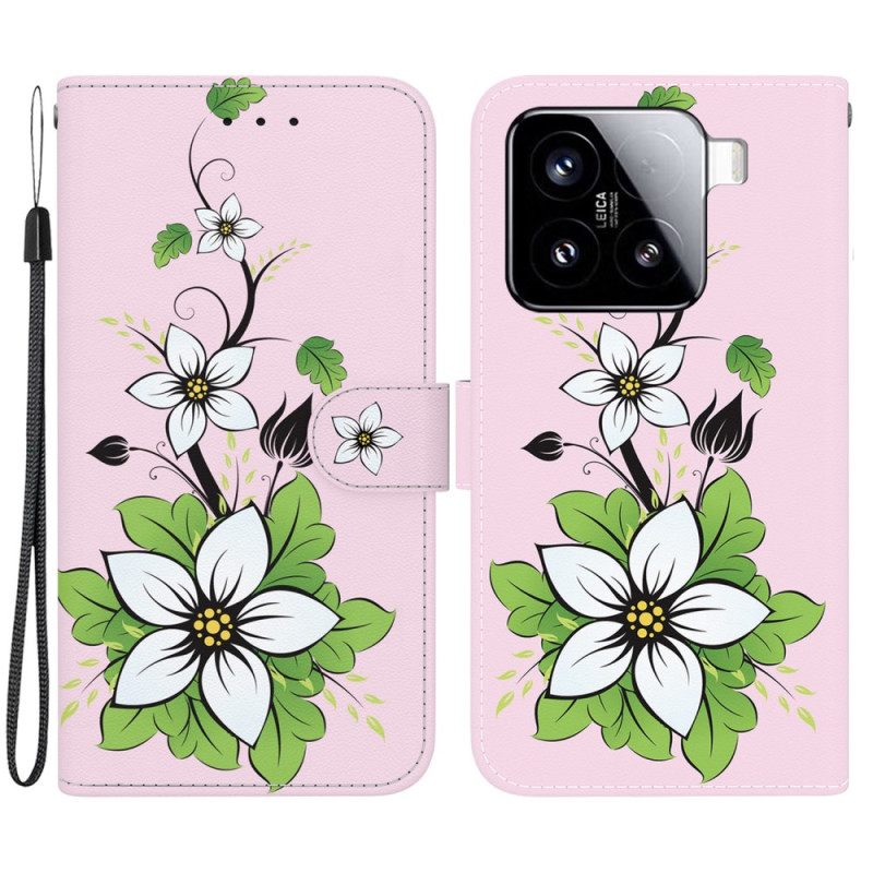 Bescherming Hoesje Xiaomi 15 Lelie Motief