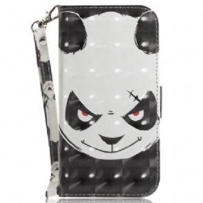Bescherming Hoesje Xiaomi 15 Sleutelkoord Met Boze Panda