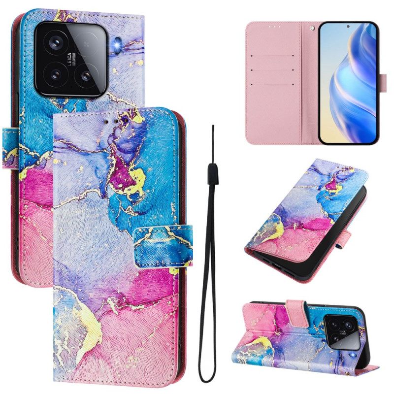 Bescherming Hoesje Xiaomi 15 Veelkleurig Marmer