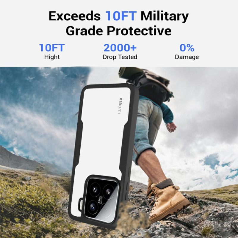 Cover Hoesje Xiaomi 15 Telefoonhoesje 360 Graden Bescherming