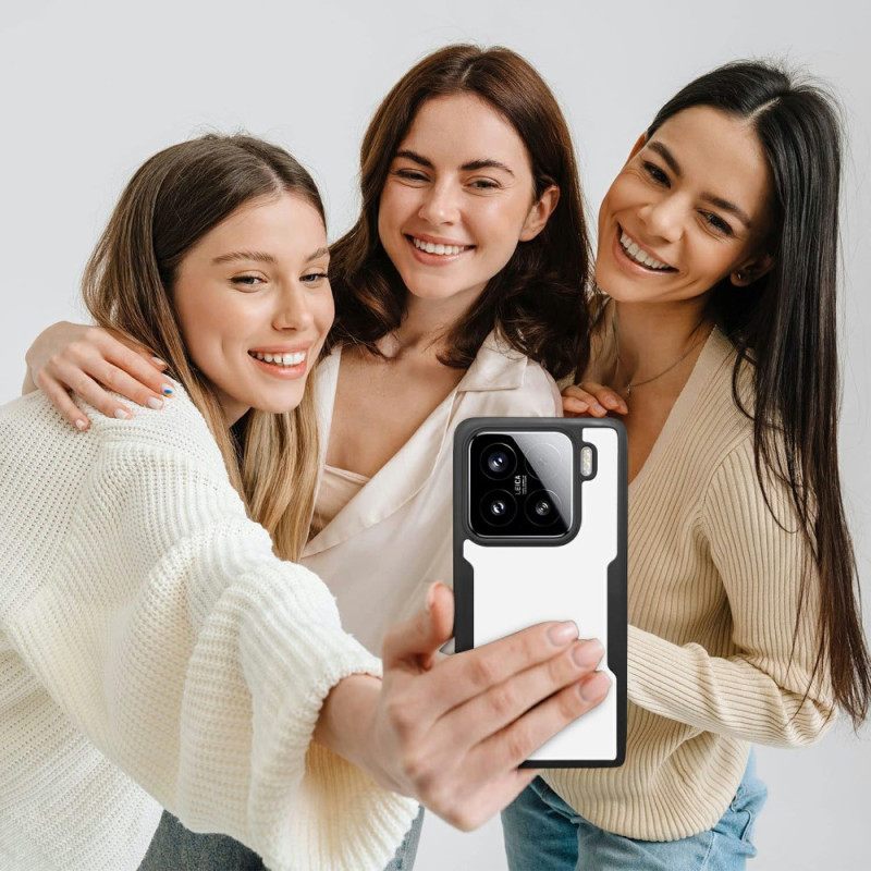 Cover Hoesje Xiaomi 15 Telefoonhoesje 360 Graden Bescherming