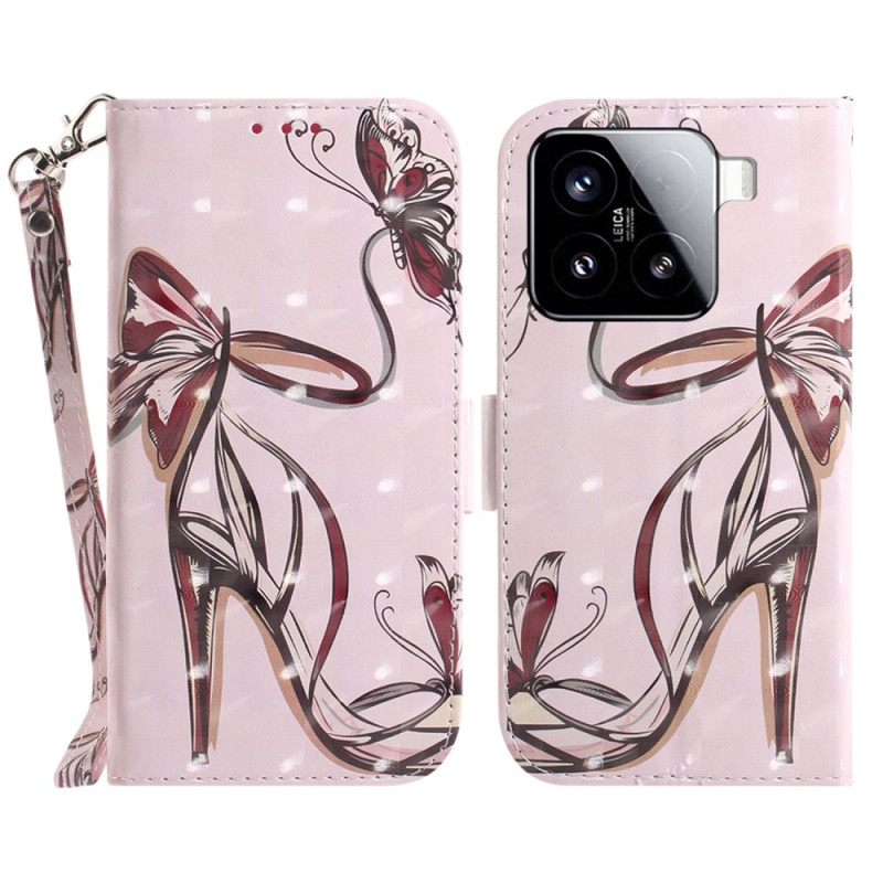 Folio-hoesje Xiaomi 15 Pump Met Koord