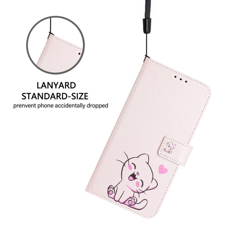 Folio-hoesje Xiaomi 15 Telefoonhoesje Kitten Motief