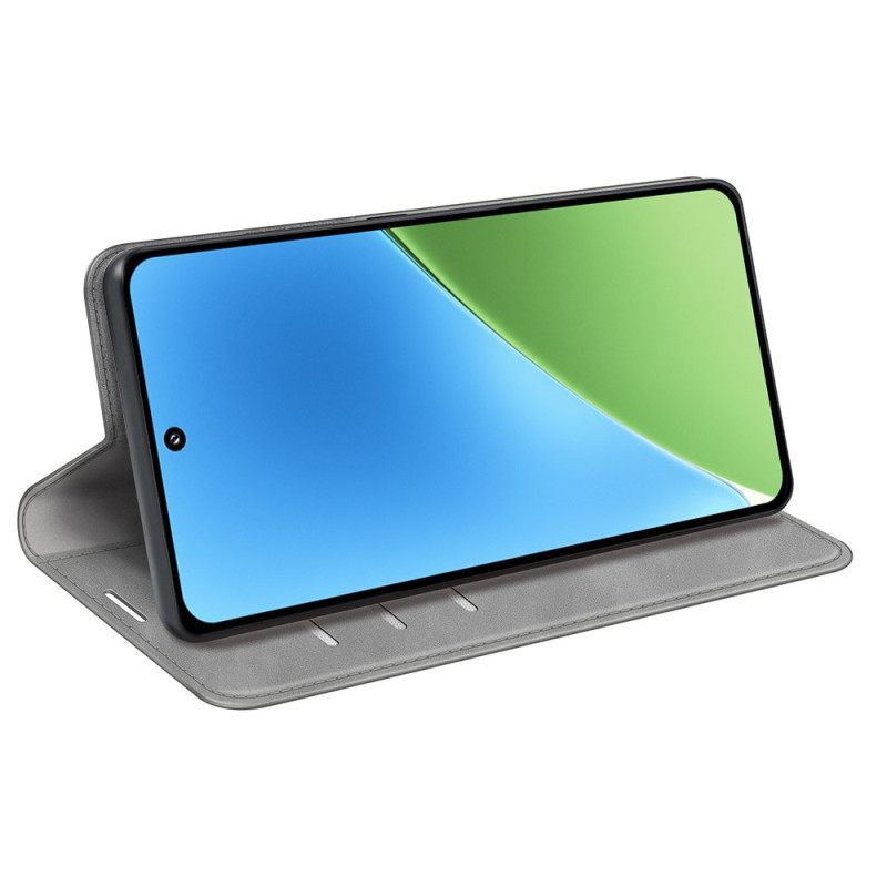 Folio-hoesje Xiaomi 15 Telefoonhoesje Klassiek