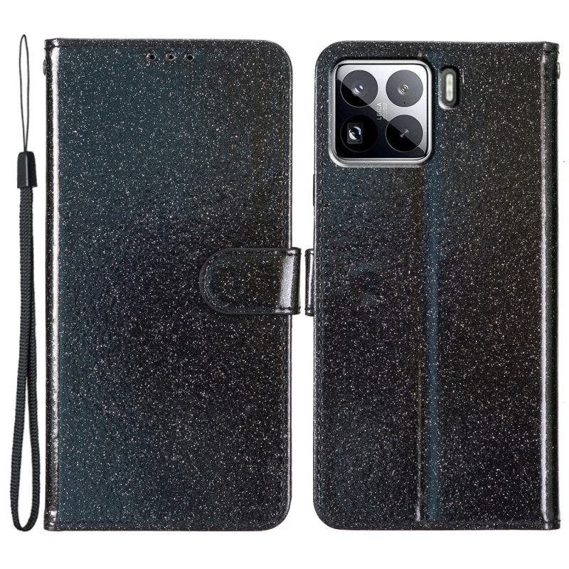 Folio-hoesje Xiaomi 15 Telefoonhoesje Pailletten