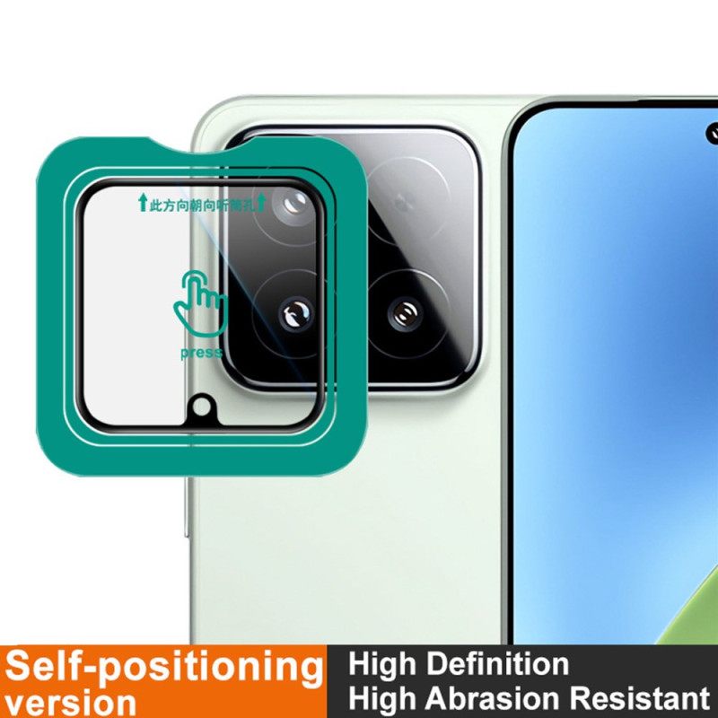 Gehard Glazen Lensbeschermer Voor Xiaomi 15 Frame Zelfpositionerend