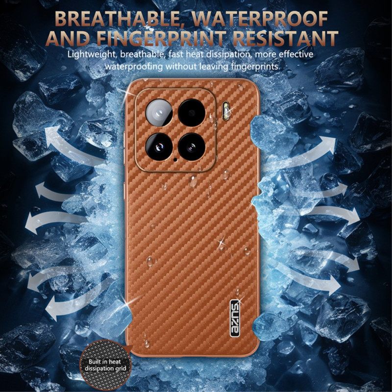 Hoesje Voor Xiaomi 15 Azns Koolstofvezel
