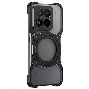 Hoesje Xiaomi 15 Metalen Standaard En Bumper Bescherming Hoesje