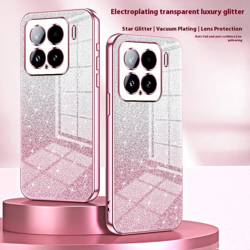 Hoesje Xiaomi 15 Pailletten Met Kleurverloop