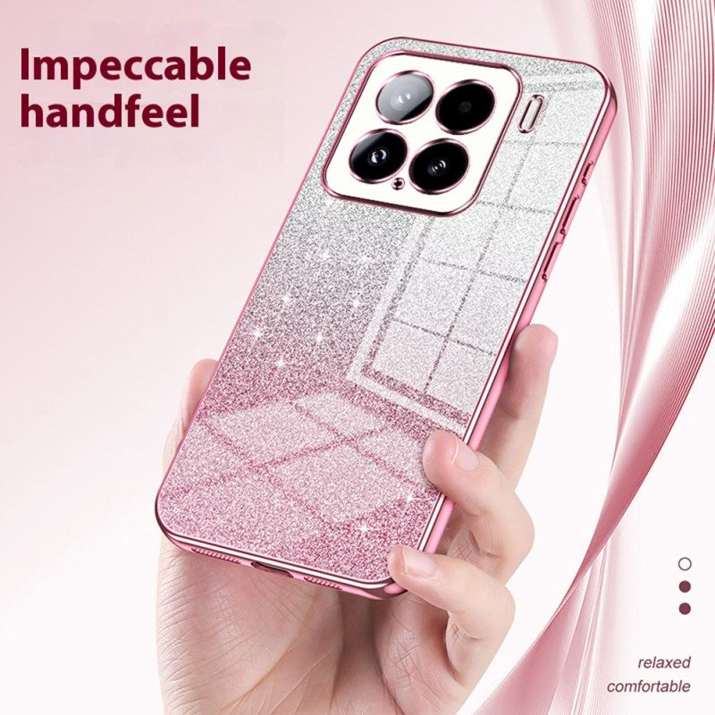 Hoesje Xiaomi 15 Pailletten Met Kleurverloop