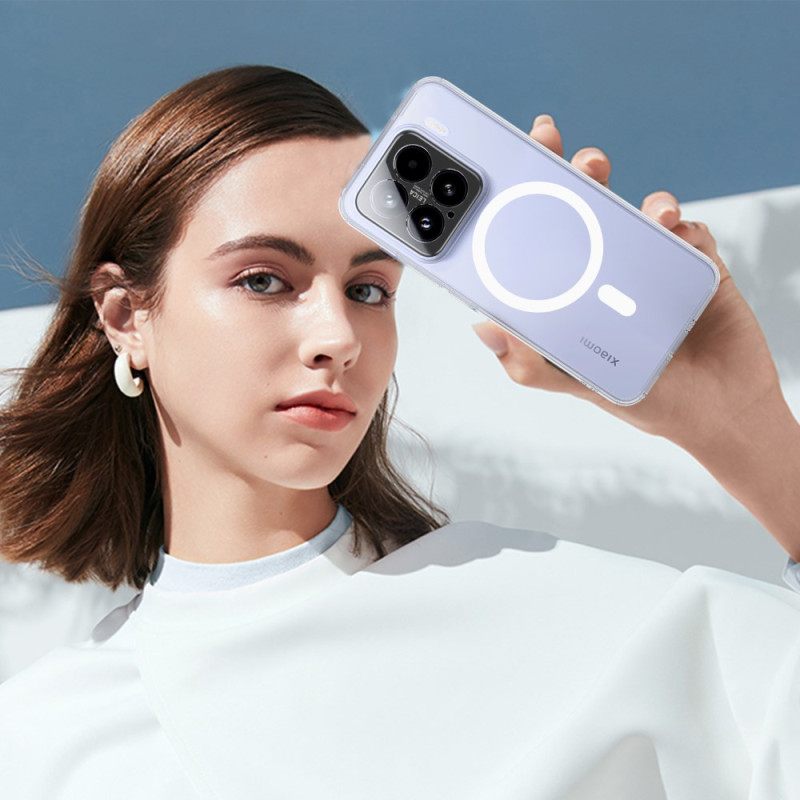 Hoesje Xiaomi 15 Transparant Magsafe-compatibel Bescherming Hoesje