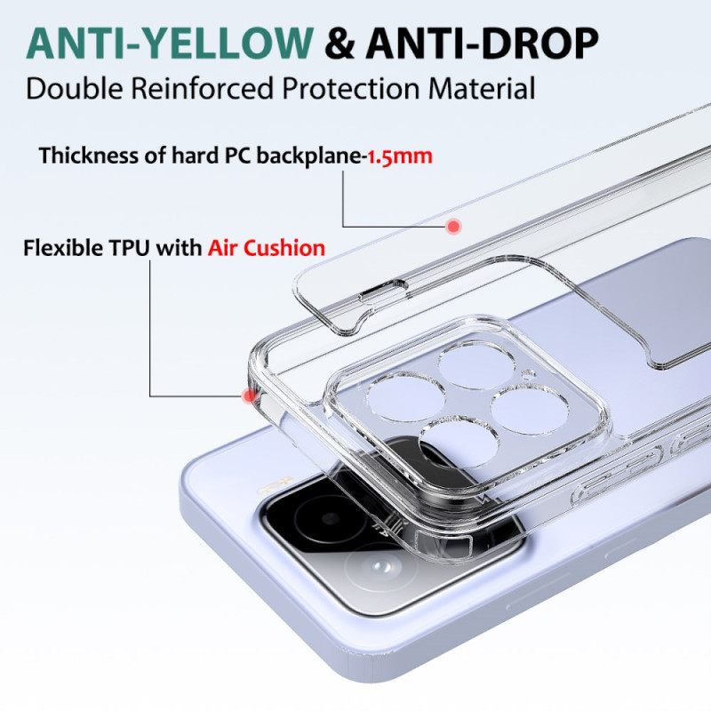 Hoesje Xiaomi 15 Transparante Schokbestendige Bescherming