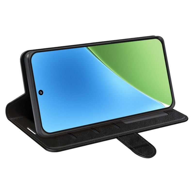 Leren Hoesje Voor Xiaomi 15 Vintage