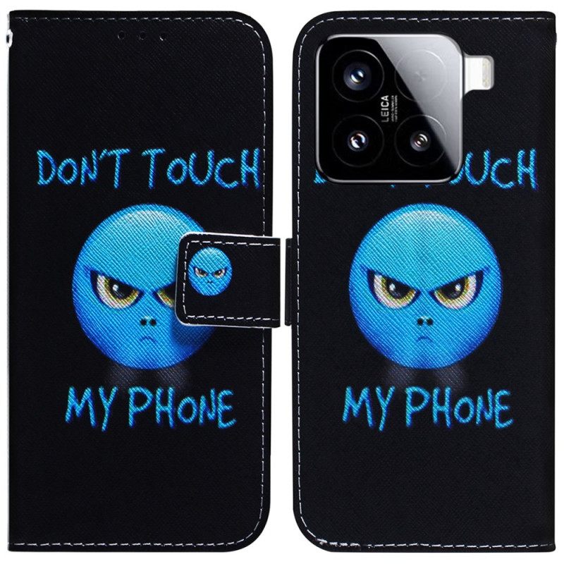 Leren Hoesje Xiaomi 15 Emoji-telefoon