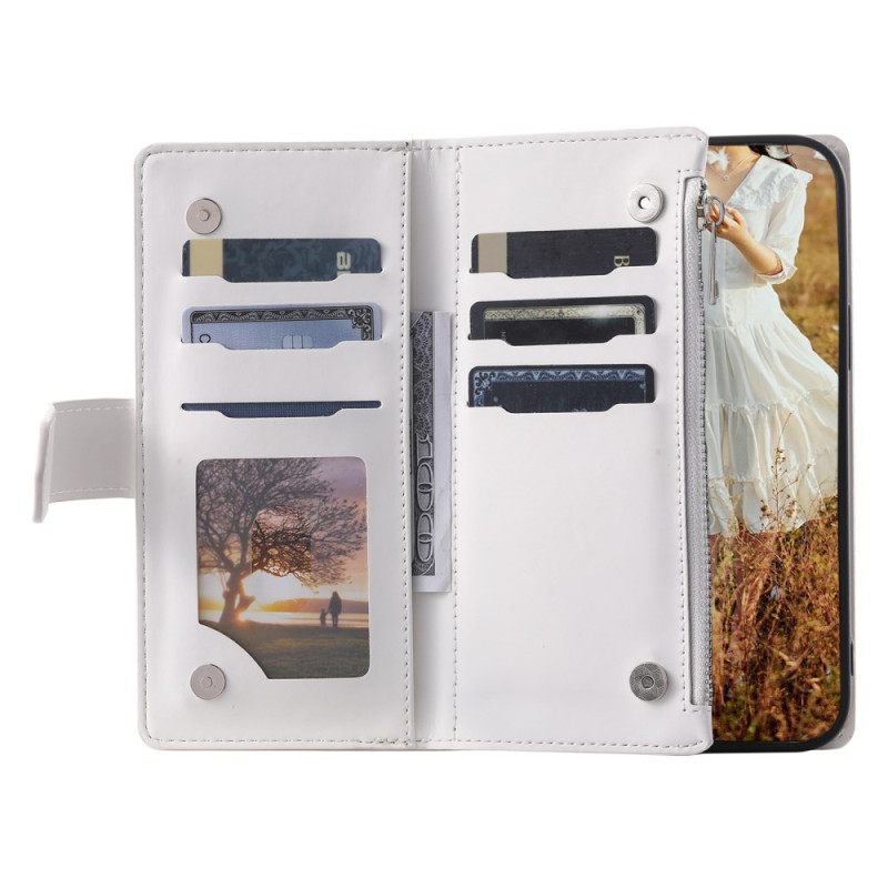 Leren Hoesje Xiaomi 15 Gewatteerd Portemonnee Bescherming Hoesje