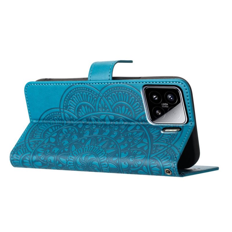 Leren Hoesje Xiaomi 15 Mandala-patroon Bescherming Hoesje