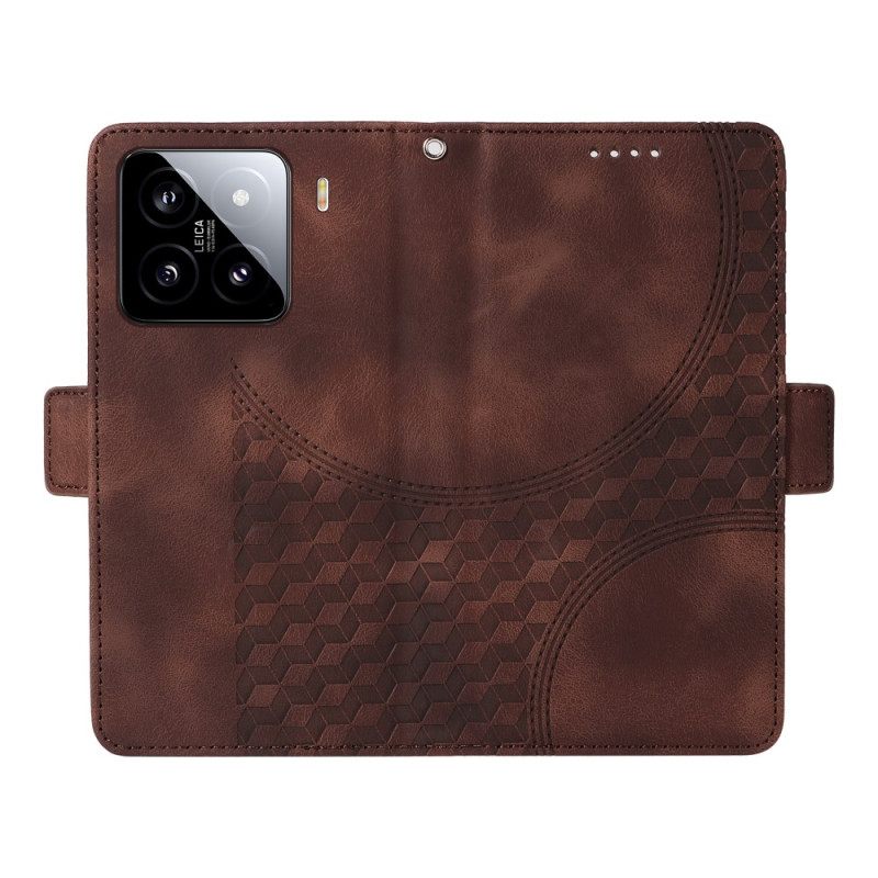 Leren Hoesje Xiaomi 15 Sterrenpatroon