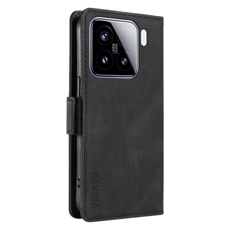 Leren Hoesje Xiaomi 15 Yikatu Suède-effect