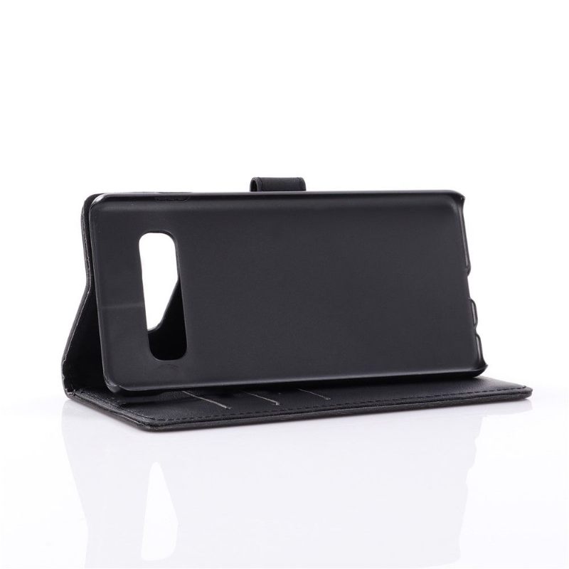 Case voor Samsung Galaxy S10 Plus Bescherming Retro Kunstleer