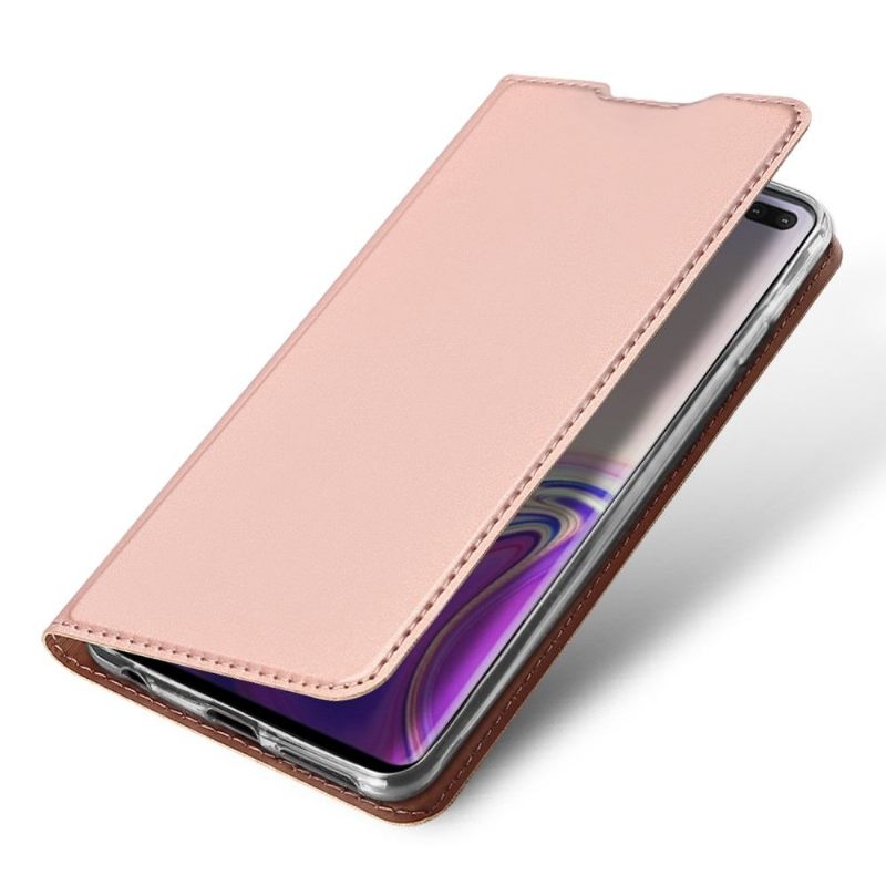 Case voor Samsung Galaxy S10 Plus Bescherming Zakelijk Kunstleer