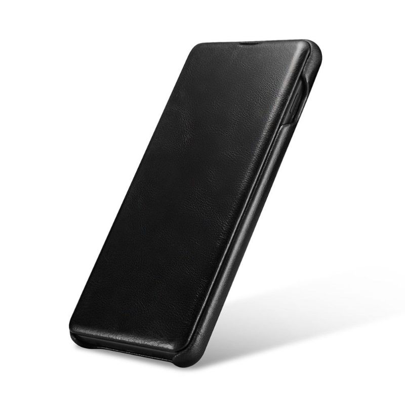 Cover voor Samsung Galaxy S10 Plus Anti-fall Vintage Echt Leer