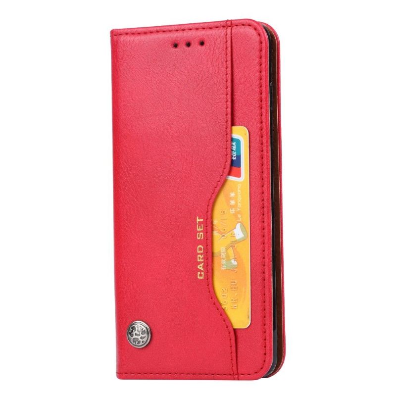 Cover voor Samsung Galaxy S10 Plus Leren Stand Case