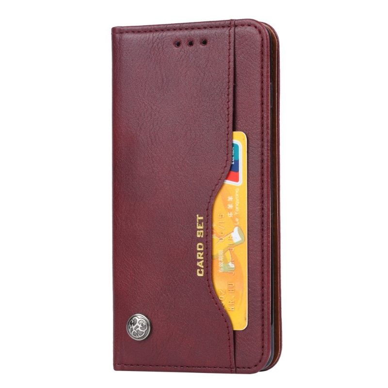 Cover voor Samsung Galaxy S10 Plus Leren Stand Case
