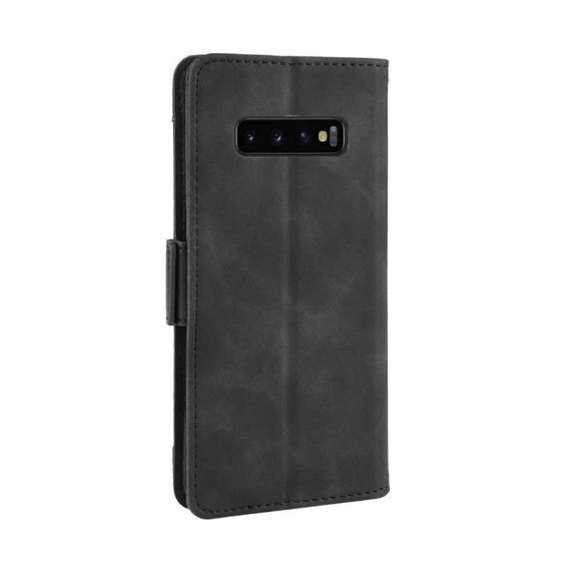 Flip Case voor Samsung Galaxy S10 Plus Ledereffect + Kaarthouder