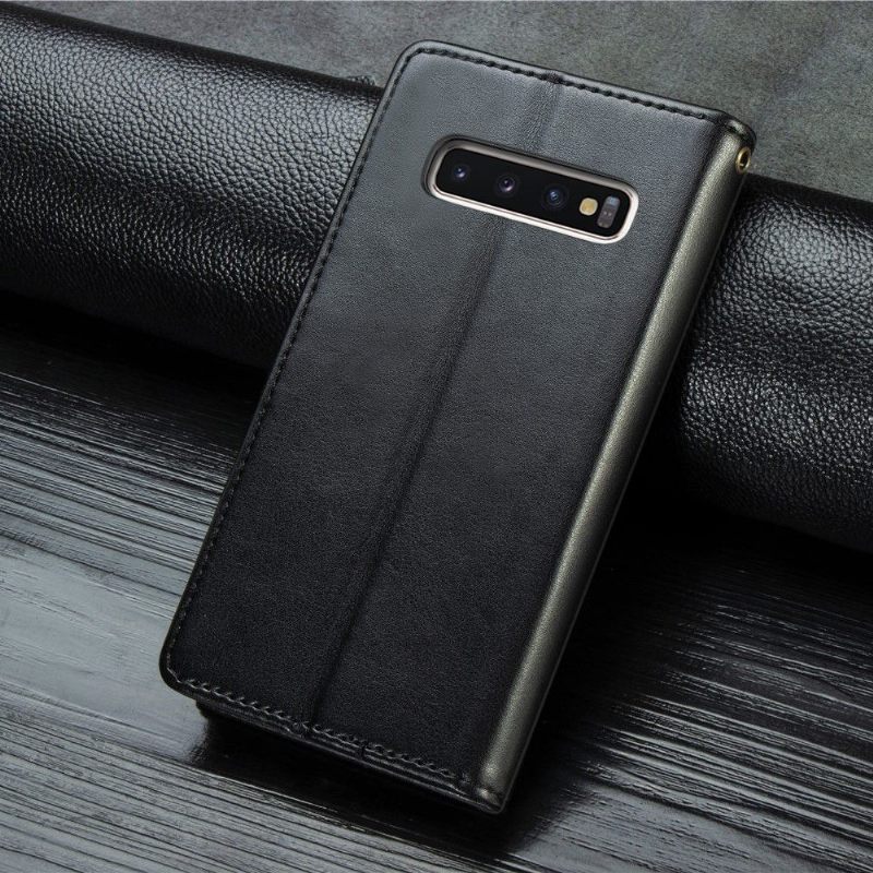Folio-hoesje voor Samsung Galaxy S10 Plus Indila Kunstleer