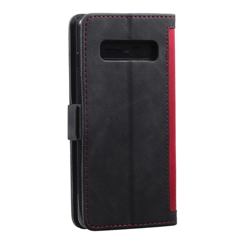 Folio-hoesje voor Samsung Galaxy S10 Plus Vintage Zak