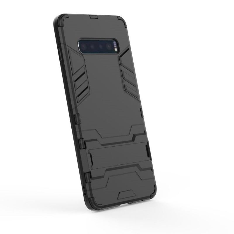 Hoesje voor Samsung Galaxy S10 Plus Cool Guard Schokbestendig Met Geïntegreerde Standaard