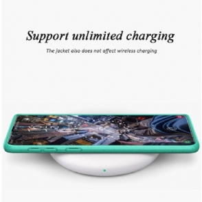 Hoesje voor Samsung Galaxy S10 Plus Granen Met Mat Effect