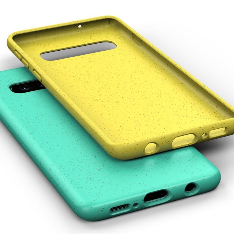 Hoesje voor Samsung Galaxy S10 Plus Granen Met Mat Effect