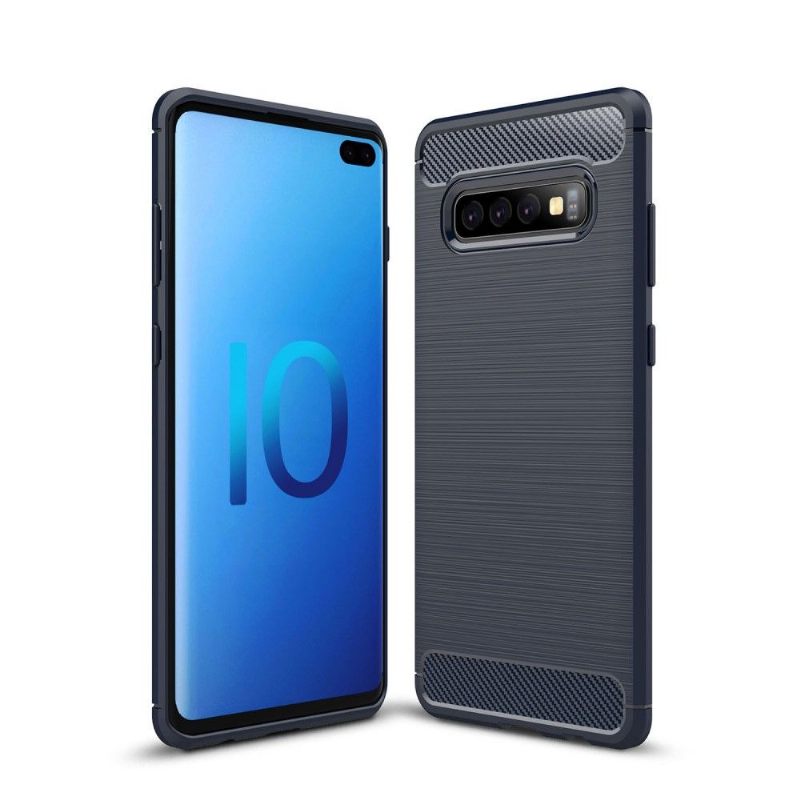 Hoesje voor Samsung Galaxy S10 Plus Koolborstel Gel