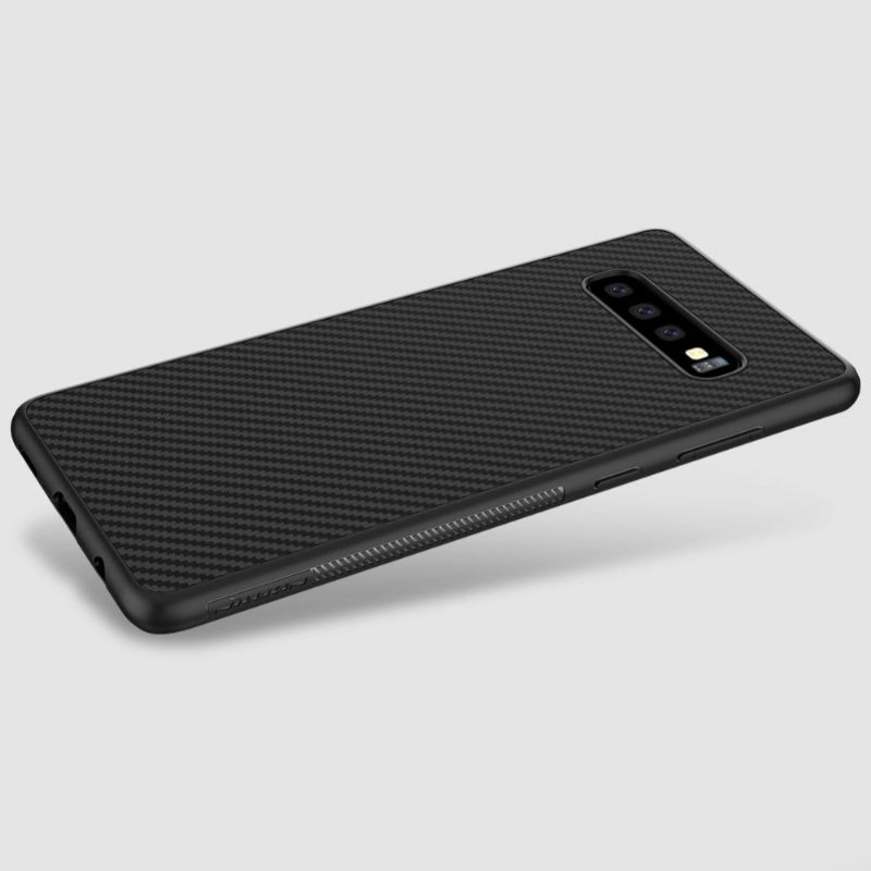 Hoesje voor Samsung Galaxy S10 Plus Synthetische Vezel